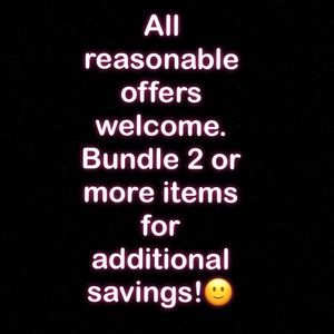 ADD 2 OR MORE ITEMS TO BUNDLE AND SAVE‼️